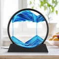 3D Moving Sand Art Lamp With Stand | Sand Lamp For Room & Home Decoration | Sandscapes Frame For Table | Random Colour