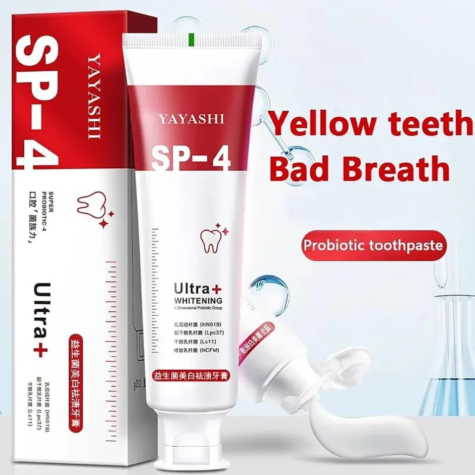Yayashi SP-4 Ultra + Whitening Toothpaste